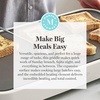 image:imageMartha Stewart 12 x 22 Electric Griddle XL Ceramic NonstickFlat Top Cooking Surface Adjustable Temperature Dial Drip Tray Dishwasher Safe 1500W Fast Even Heating Pancakes amp Eggs Linen CreamLinen Cream